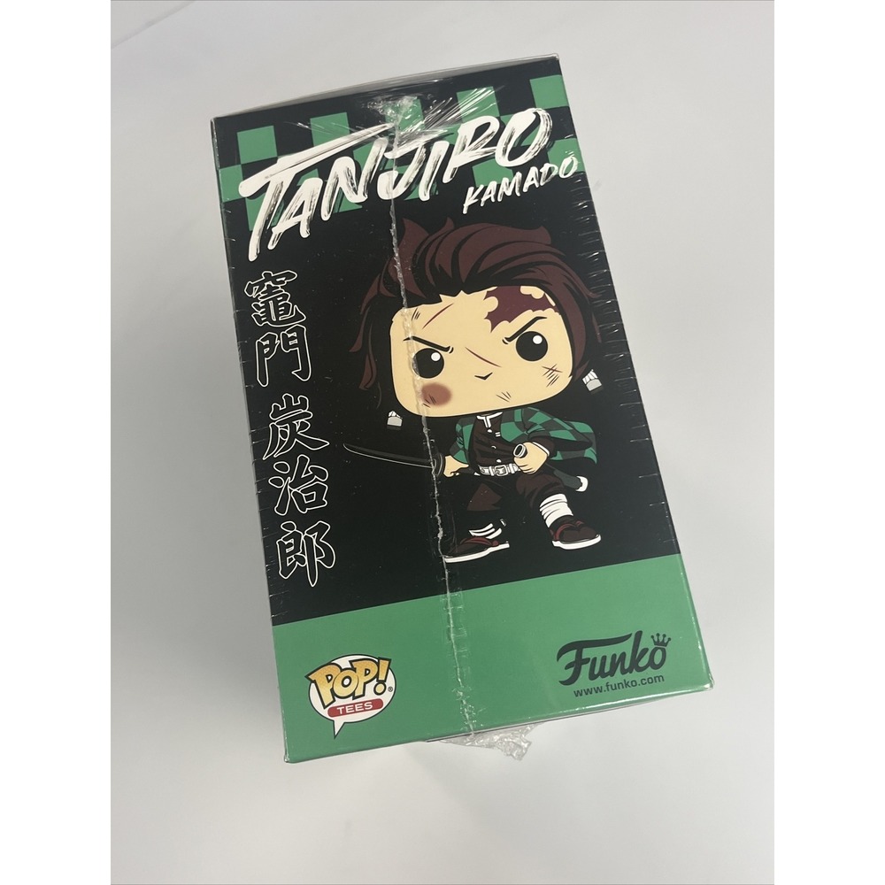 FUNKO POP TEE DEMON SLAYER TANJIRO KAMADO T-SHIRT LARGE BRAND NEW SEALED TARGET - Picture 4 of 6